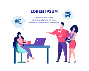 Woman Sitting at Table with Laptop Drinking Tea,