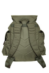 Fototapeta Rucksack isolated on white background. Military backpack isolated on white. Travel bag. obraz