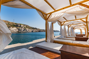 Luxury and Relaxing place at Kalithea Spring Beach, Rhodes,Greece