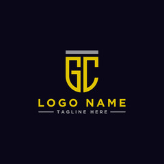 Inspiring company logo design from the initial letters of the GC logo icon. -Vectors