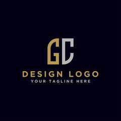 Inspiring company logo design from the initial letters of the GC logo icon. -Vectors