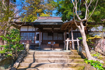Naklejka premium 鎌倉 覚園寺 愛染堂