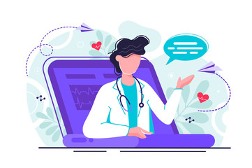 Online tele medicine 