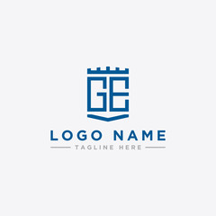 Inspiring company logo designs from the initial letters of the GE logo icon. -Vectors