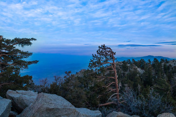 Sunset Mountain View