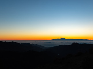 Sunset Teide