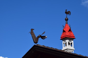 Obraz premium Wetterhahn Südtirol 