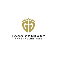 Inspiring company logo designs from the initial letters of the GG logo icon. -Vectors