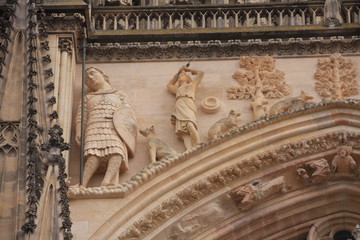sculptures de la cathédrale de Reims