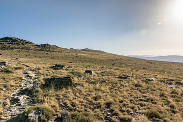 Paisajes de Sierra Nevada,Granada,España.