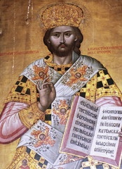 icon from the Greek church St. Nicolas in Zakynthos island