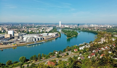 basel, switzerland, industrial zone