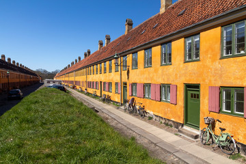 Fototapeta na wymiar Nyboder district in Copenhagen