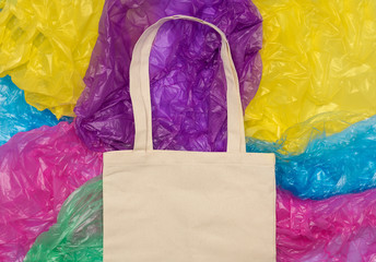 Cotton bag versus plastic