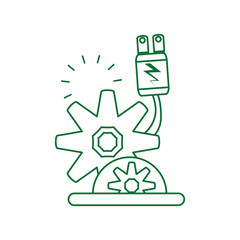 energy plug electric with gears pinions