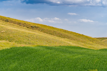 Fototapeta premium Landscape from anatolian steppes