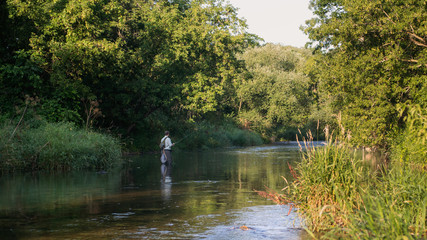Fishing on the Rush River