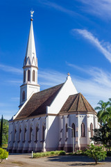 Fototapeta na wymiar Lutheran Church in Sinimbu
