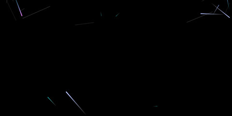 Fast Effect. Motion Neon Light Movement static