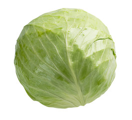 Fototapeta premium cabbage isolated on white background clipping path