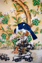 painted chinese wallpaper