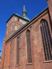 Der Turm des Domes in Kołobrzeg