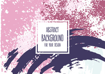 Abstract background for your design. Universal background. Colorful elements. Cover, flyer, banner, web, print. Acrylic