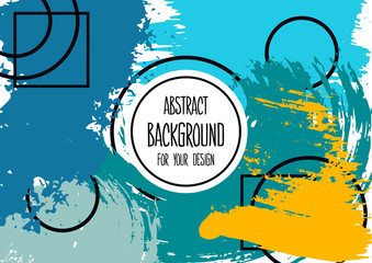 Universal background. Abstract background for your design. Cover, flyer, banner, web, print. Colorful elements. Wallpaper