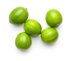 The green limes.