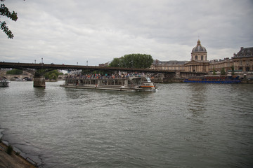Fototapeta premium Pont Neuf and the river Seine, Paris.