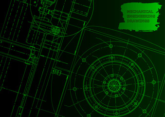 Obraz premium Vector engineering illustration