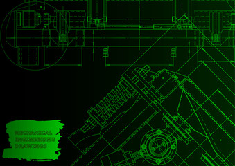 Obraz premium Vector engineering illustration