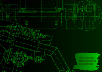 Vector engineering illustration