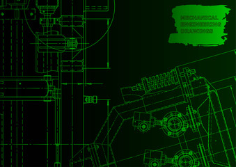 Vector engineering illustration