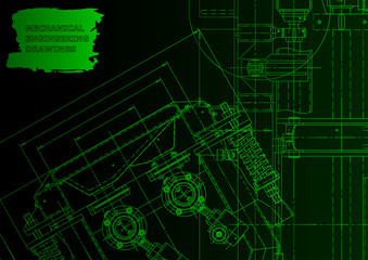 Vector engineering illustration