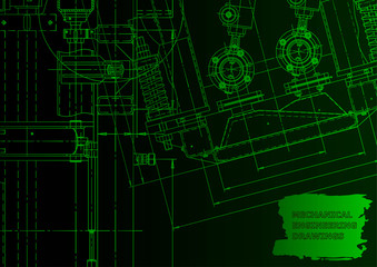 Vector engineering illustration