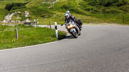 Motorradtour in den Alpen - 282330951