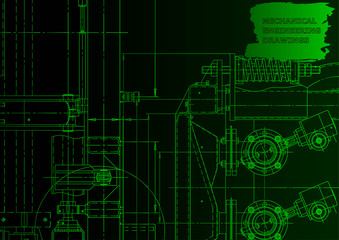 Obraz premium Vector engineering illustration