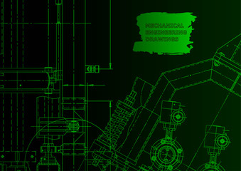 Obraz premium Vector engineering illustration