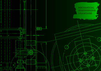 Obraz premium Vector engineering illustration