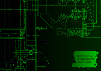 Obraz premium Vector engineering illustration