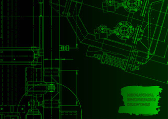 Vector engineering illustration