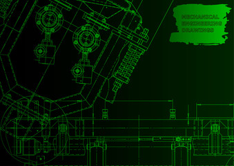 Vector engineering illustration