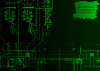 Obraz premium Vector engineering illustration