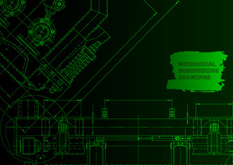 Obraz premium Vector engineering illustration