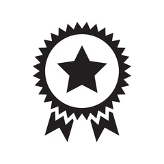 Award modern stylish icon on white background