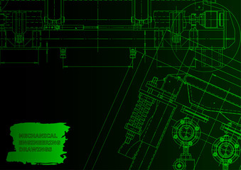 Obraz premium Vector engineering illustration