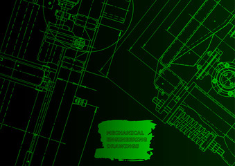 Obraz premium Vector engineering illustration
