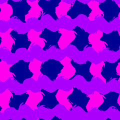 Hand drawing, background. Trendy seamless pattern