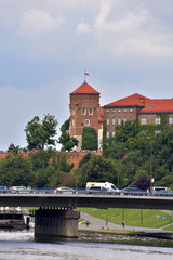 Wawel Castle in Krakow Poland 